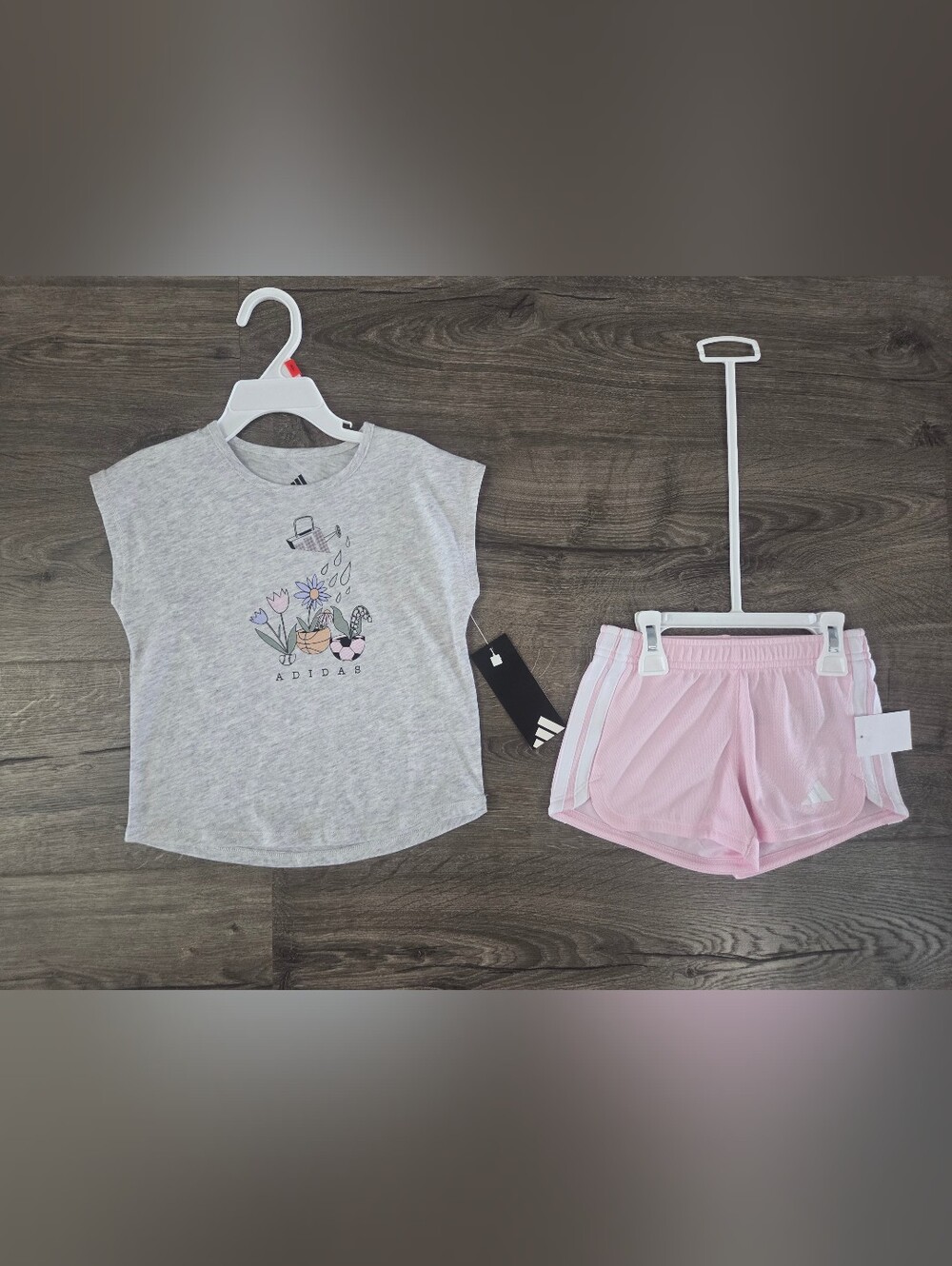 Adidas Girls 2pc Outfit Size 3t NWT